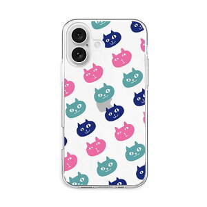 abbi FRIENDS アビィフレンズ ネコマンジュウソフトクリアケース for iPhone 16 ネコマンジュウパターン ABF27268i16 PC パソコン スマホ タブレット | 関連単語 USB ストレージ フラッシュメモリー コン