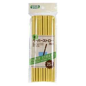 大和物産 GreenSelect エコペーパーストロー25本 MMT-62504 食器 コップ タンブラー ビヤー グラス スプーン フォーク 皿 どんぶり カップ ボトル 箸 マグ プレート 茶器 ポット 鉢 | 関連単語 木 使