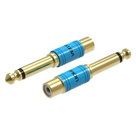 【5セット】 VENTION 6.5mm Male to RCA Female オーディオ アダプター ブルー VD-6722X5 PC パソコン スマホ タブレット | 関連単語 モニター アーム 液晶 保護 マウス ssd ディスク hdd ルーター アダプタ フラッシュ LAN 無線 有線 ケーブル メディア プレーヤー