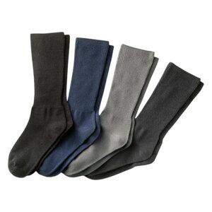 【3セット】 サンスマイル 綿混しめつけません靴下4色組(紳士) SNSM-83884X3 健康 美容 介護 | 関連単語 インソール 杖 補助器具 歩行 化粧水 コスメ 下地 化粧品 スプレー 美容液 美顔器 家電 美