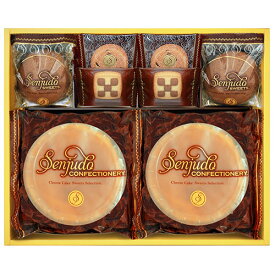 【3セット】 Senjudoスイーツセット チーズケーキ×2、ソフトチョコケーキ×2、クッキー(チョコチップ、チェス)×各2 SS-30RX3 食品 佃煮 詰合せ セット ギフト | 関連単語 詰め合わせ 海苔 味海苔 梅 米粉 米 醤油 みそ汁 漬物 お菓子 女性 挨拶 お中元 お歳暮