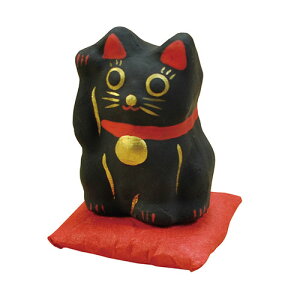 ヤマコー てまひま工房 置き物 招き猫 まめまねき クロ yamaco89602 家具 収納 照明 | 関連単語 玄関 コード 整理 バス 補助器具 ベッド ラック スチール フック 吸盤 転倒 防止 つっぱり 突っ張り