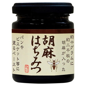 胡麻はちみつ黒 胡麻はちみつ黒(100g)×1 優しい甘さで胡麻のコクもしっかり感じられる味わい 22536704お中元 成人式 お礼 初詣 入学 喜寿 就職 正月 葬儀 お礼状