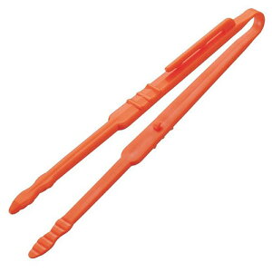 田辺金具 おやつトング オレンジ TK-1597 調理 料理 キッチン | 関連単語 アイディア ジューサー ミキサー 便利 時短 鍋 揚げ物 天ぷら 唐揚げ ケーキ クッキー 抜き型 製菓 焼き型 お菓子 焼型