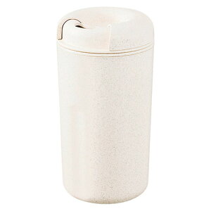 カフェタンブラーベーシック(バンブーファイバー配合) 約340ml・約φ80×139mm ホワイト 22549412 食器 コップ タンブラー ビヤー グラス スプーン フォーク 皿 どんぶり カップ ボトル 箸 マグ プレ