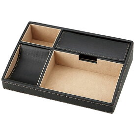 オーバーナイター 携帯電話・時計・メガネ・鍵などを一手に収納 (25×17×5.5cm・合成皮革、ポリエステル) 4050-051 家具 収納 照明 | 関連単語 ハンガー ダスト ボックス アイディア商品 ゴミ箱 インテリア 地球儀 マット カーペット ラグ 写真 おしゃれ