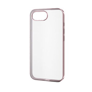 エレコム iPhone 16e ソフトケース サイドメッキ メタルステッカー付 ピンクゴールド PM-A25SUCTMPN PC パソコン スマホ タブレット | 関連単語 USB ストレージ フラッシュメモリー コンパクト モニタ