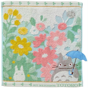 となりのトトロ 花景色 ウォッシュタオル 約34×36cm C6081579 スポーツ アウトドア 野外 屋外 BBQ | 関連単語 ラック 収納 ボックス ケース バッグ スリム アイデア 便利 グッズ クリスマス イベ