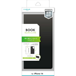 LEPLUS NEXT iPhone 16 ^EyPUU[蒠P[X BOOK SLIM&LITE ubN LN-IM24BSLBK PC p\R X}z ^ubg | ֘AP ssd fBXN hdd [^[ A_v^ tbV LAN  L P[u 