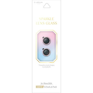 LEPLUS NEXT iPhone 16/iPhone 16 Plus YیtB SPARKLE LENS GLASS sN LN-IM24FGLENSWPK PC p\R X}z ^ubg | ֘AP X}[gtH gѓdb ANZT[ iPhone p[c iPad Ӌ@