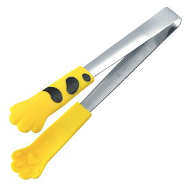 【5本セット】 田辺金具 ちびにゃんこトング 黄たま(イエロー) TK-2563X5 調理 料理 キッチン | 関連単語 抜き型 製菓 焼き型 お菓子 焼型 トング ヘラ 茶こし スライサー カップ ナイフ 網 こし 串蒸し 器 ネット 缶切り アイス コルク ピーラー 計量 千切り