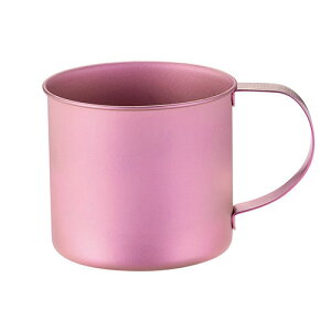よこやま 燕熟の技 チタンマグカップ320ml(発色仕上げ) 軽くて丈夫なチタン製マグカップ ピンク TM-400P 食器 コップ タンブラー ビヤー グラス スプーン フォーク 皿 どんぶり カップ ボトル