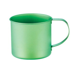 よこやま 燕熟の技 チタンマグカップ320ml(発色仕上げ) 軽くて丈夫なチタン製マグカップ グリーン TM-400G 食器 コップ タンブラー ビヤー グラス スプーン フォーク 皿 どんぶり カップ ボト