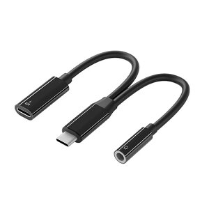 PGA USB-C[d|[gt 3.5mm to USB-C CzϊA_v^ ubN PG-35CCHG01BK PC p\R X}z ^ubg | ֘AP Ӌ@  Android hCu USB Xg[W tbV[ R