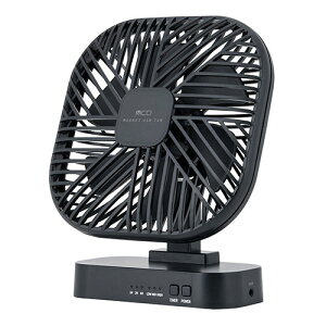 MCO マグネットUSB FAN ブラック ぴたっと貼りつく!マグネット式 3段階風量調整可能 タイマー機能 USF-22BK PC パソコン スマホ タブレット | 関連単語 モニター アーム 液晶 保護 マウス ssd ディス
