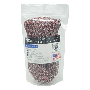 リッチボンド TIGER(タイガー) S-9906 パラコード レッドカモ 30Mx4mm TIGER01800 台車 カート カゴ キャリー リフト バケット ハンド バッグ | 関連単語 ハンドトラック 軽量アルミ 折りたたみ式 工具