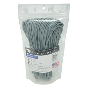 リッチボンド TIGER(タイガー) S-2271 パラコード ライトグレー 30Mx4mm TIGER03347 台車 カート カゴ キャリー リフト バケット ハンド バッグ | 関連単語 ハンドトラック 軽量アルミ 折りたたみ式 工
