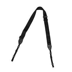 エツミ 推しストラップ 一眼レフ/ミラーレスカメラ用 缶バッジ・アクキー・ぬいぐるみでカスタマイズ ブラック VE-2523 | カメラ 撮影 写真 オーディオ 関連単語 イヤホン CDプレーヤー コンポ