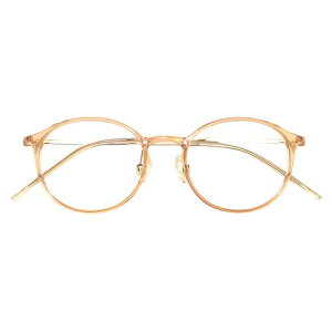 PrimaOpt 透明でメガネのようなクリアサングラス 9912オーバル 紫外線カット ブルーライトカット クリアブラウン 9912-4 メガネ 眼鏡 | 関連単語 保護メガネ 作業用 医療用 工場用 化学対応 安全