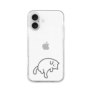 AKAN ソフトクリアケース for iPhone 17 猫ちゃんはグルーミング中 AK27734i17 PC パソコン スマホ タブレット | 関連単語 iPhone パーツ iPad 周辺機器 メモリ Android ドライブ USB ストレージ フラッシュメ