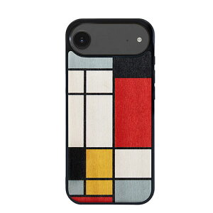 Man & Wood 天然木ケース for iPhone 17 Air Mondrian Wood I28104i17A PC パソコン スマホ タブレット | 関連単語 USB ストレージ フラッシュメモリー コンパクト モニター アーム 液晶 保護 マウス ssd ディス
