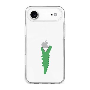 AKAN ソフトクリアケース for iPhone 17 Air モグモグ ワニ AK27757i17A PC パソコン スマホ タブレット | 関連単語 USB ストレージ フラッシュメモリー コンパクト モニター アーム 液晶 保護 マウス ssd
