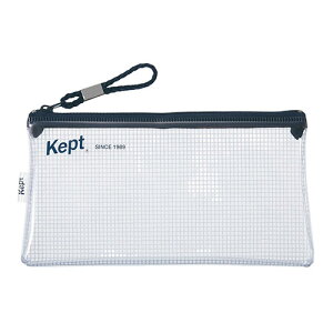 【2個セット】 レイメイ藤井 Kept クリアペンケース ネイビー KPF603KX2