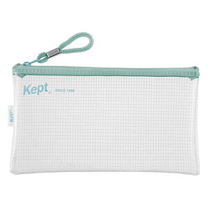 【2個セット】 レイメイ藤井 Kept クリアペンケース グレイッシュグリーン KPF6031GMX2