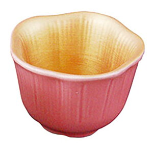 【10個セット】 ヤマコー 用美 業務用 内金彩花型小付 桃 yamaco26918X10 食器 | 関連単語 パーティー 電子レンジ対応 軽量 陶磁器 セット おしゃれ 小鉢 茶碗 カップ 和風 割れにくい 来客用 食洗