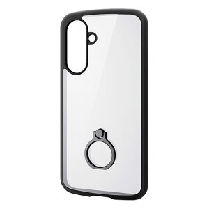 �G���R�� Galaxy A36 5G TOUGH SLIM LITE �n�C�u���b�h�P�[�X �t���[���J���[ �����O�t �u���b�N PM-G254TSLFCRBK