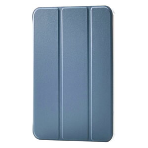 �G���R�� iPad mini(A17 Pro) �t���b�v�P�[�X ���^�y�� �w�ʃN���A 2�A���O�� �u���[�O���[ TB-A25SWVBG