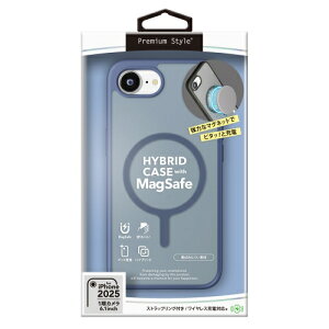 PGA iPhone 16e�p MagSafe�Ή� �n�C�u���b�h�P�[�X �e��}�O�Z�[�t�A�N�Z�T���[�ɑΉ� �}�b�g�l�C�r�[ PG-25KMH06NV