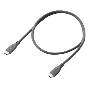 �G���R�� USB2.0�P�[�u�� USB Type-C TM - USB Type-C/240W/�Ȃ߂炩 0.5m �O���[ MPA-CCPESS05GY PC �p�\�R�� �X�}�z �^�u���b�g | �֘A�P�� ssd �f�B�X�N hdd ���[�^�[ �A�_�v�^ �t���b�V�� LAN ���� �L�� �P�[�u