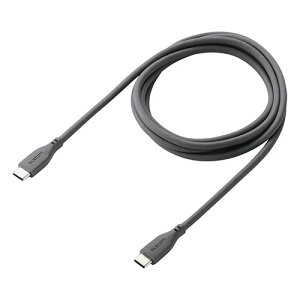 �G���R�� USB2.0�P�[�u�� USB Type-C TM - USB Type-C/240W/�Ȃ߂炩 1.5m �O���[ MPA-CCPESS15GY PC �p�\�R�� �X�}�z �^�u���b�g | �֘A�P�� ssd �f�B�X�N hdd ���[�^�[ �A�_�v�^ �t���b�V�� LAN ���� �L�� �P�[�u
