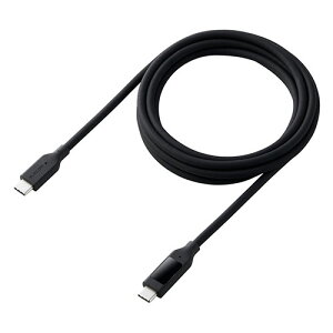�G���R�� �d�̓f�B�X�v���C�t���P�[�u�� USB-C-USB-C 240W �Ȃ߂炩 2m �u���b�N MPA-CCW20BK PC �p�\�R�� �X�}�z �^�u���b�g | �֘A�P�� ���j�^�[ �A�[�� �t�� �ی� �}�E�X ssd �f�B�X�N hdd ���[�^�[ �A