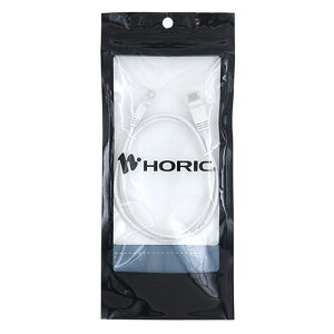 �y5�{�Z�b�g�z HORIC �z�[���b�N LAN�P�[�u�� UTP �J�e�S���[6A �X���� 70cm CAT6A�Ή��̃X�����^�C�v �z���C�g LC07-118SWX5