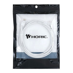 �y5�{�Z�b�g�z HORIC �z�[���b�N LAN�P�[�u�� UTP �J�e�S���[6A �X���� 3m CAT6A�Ή��̃X�����^�C�v �z���C�g LC30-121SWX5