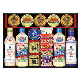 キッコーマン&アマノフーズ&日清オイリオ バラエティセット 【宝幸貝柱水煮ほぐし身・日清ヘルシーオフ・ニッスイ紅ずわいがにほぐし身 ほか】 L1059085 食品 佃煮 詰合せ セット ギフト | 関連単語 バラエティー 缶詰 調味料 お茶 昆布 バラエティ セット こんぶ