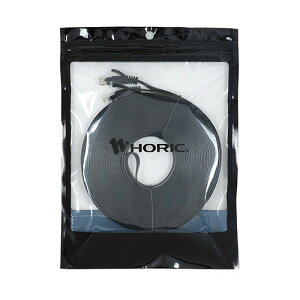 HORIC LAN�P�[�u�� UTP �J�e�S���[6A CAT6A�Ή��̔��^�̃t���b�g�^�C�v 15m �u���b�N LC150-133FB �l�C �������� PC �p�\�R�� �X�}�z �^�u���b�g | �֘A�P�� �n�u �L�[�{�[�h �e���L�[ �@�� �l�b�g �X�}
