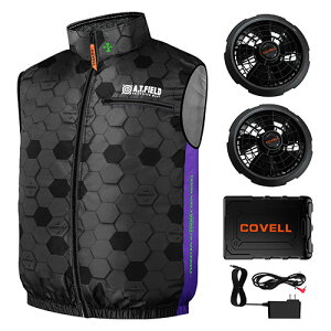 G.B.Z A.T.FIELD COVELL�󒲗╗���x�X�g �G���@���Q���I�� 3L �u���b�N 36V�t�@���o�b�e���[�Z�b�g MJ-EVA2026-black-3L+36V02-FSZ