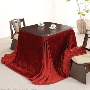 こたつ布団 長方形 省スペース はっ水リバーシブルお手入れラクラクダイニングこたつ布団-モルフダイニング 80x80cmこたつ用(242x242) 撥水 洗える 保温 掛け布団 かけふとん コタツ 炬燵 こ