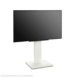 組立設置付き WALLインテリアテレビスタンドV5 ロータイプ 32〜80v対応 大型テレビ対応 背面収納 コード収納 自立型 キャスター付き テレビ台 テレビスタンド TVスタンド ホワイト ブラック ウ