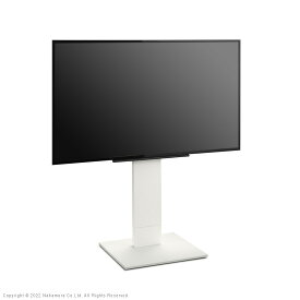 WALLインテリアテレビスタンドV5 ロータイプ 32〜80v対応 大型テレビ対応 背面収納 コード収納 自立型 キャスター付き テレビ台 テレビスタンド TVスタンド ホワイト ブラック ウォールナット 震度7耐震試験済