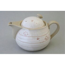 ティーポット 和食器 ティーカップ ソーサー 遊び猫 ポット 急須 金網茶こし付（黒）500ml 瀬戸焼