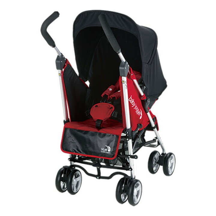 ベビーカー おしゃれ たたむと自動でロックされるオートフック設計です ベビー 赤ちゃん 用品 ベビージョガー ビュー ブラウン BR チープ