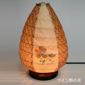 楽天市場 和紙 花 ランプ 電池の通販
