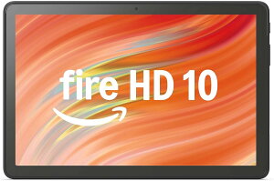 Amazon Fire HD 10 �C���` �^�u���b�g - 1080p�t�� HD�f�B�X�v���C�A���ʂœ�����}���K�� - 32GB �u���b�N