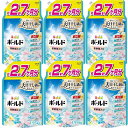 Bold ボールド 柔軟剤入り 洗濯洗剤 液体 爽やかおひさまとフレッシュサボンの香り 詰め替え 1950g ×6個