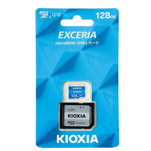 KIOXIA�i�L�I�N�V�A�jEXCERIA microSDXC�������[�J�[�h 128GB