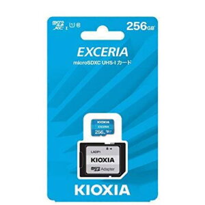 KIOXIA�i�L�I�N�V�A�jEXCERIA microSDXC�������[�J�[�h 256GB